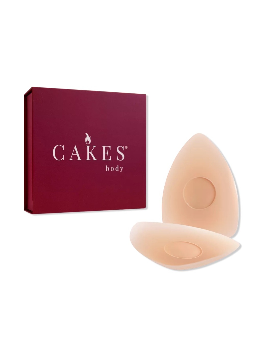 Cakes Body Sticky Triangle Silicone Bra Inserts